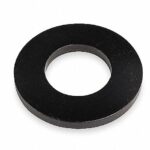 ARANDELA PLANA HO. NEGRO 1/8"