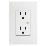 TOMA DOBLE POLARIZ 15AMP BLANCO C/SEGURO