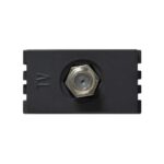 TOMA DADO TV COAXIAL GRAFITO   SIMON