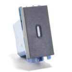 SWITCH DADO SENCILLO GRAFITO PILOTO  S26