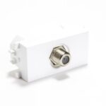 TOMA DADO TV COAXIAL BLANCO   SIMON  S26