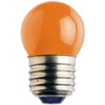 FOCO GLOBO 7.5W E27 NARANJA WESTING