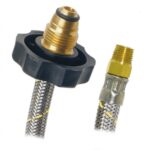 MANGUERA GAS PIGTAIL 7/16" x 7/8" x 50cm