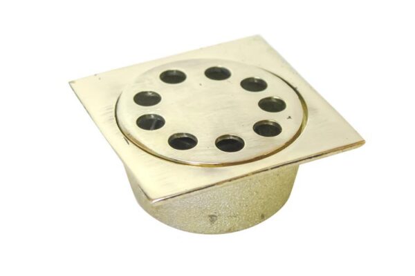 TAPON RESUMIDERO BRONCE DORADO PUL. 2.5"