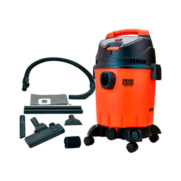 ASPIRADORA 5 gal. HUMEDO-SECO 20LT 1400W