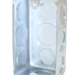 CAJA RECTANGULAR LIVIANA 4" X 2" GALV.