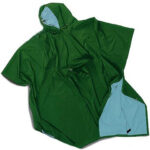 PONCHO IMPERMEABLE VERDE UNICA TALLA