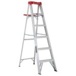 ESCALERA ALUMINIO 2 BANDAS 6' CUPRUM