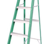 ESCALERA FIBRA VIDRIO 2 BANDAS 4' CUPRUM