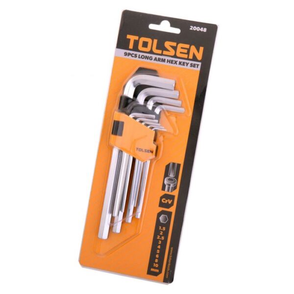 SET LLAVE ALLEN 1.5-10MM 9PZA 20048 TOLSEN