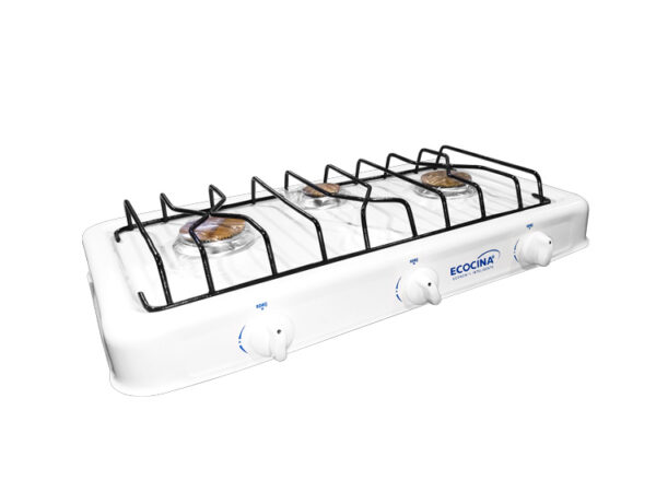 COCINA 3 QUEMADOR ECONOMICA BLANCA