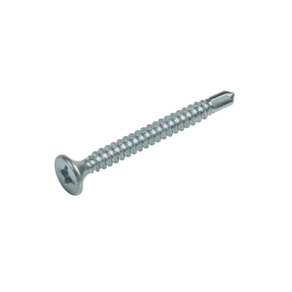 TORNILLO PUNTA BROCA GALV. 1-1/2" x 6 C/CONICA