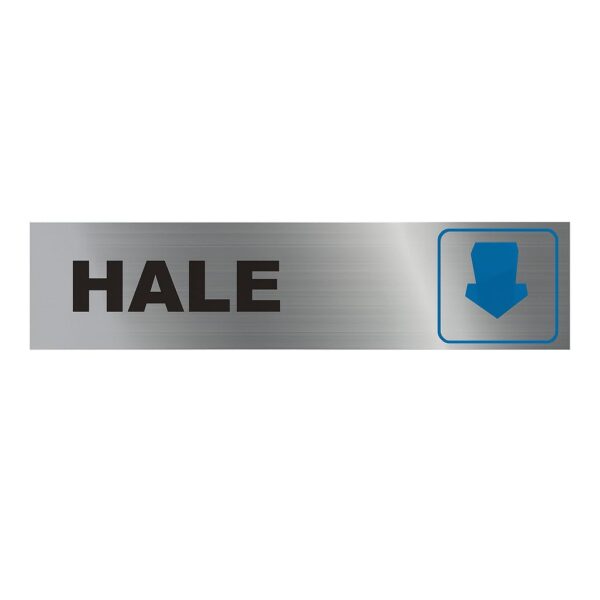 ROTULO VINIL "HALE" 5X20 CM