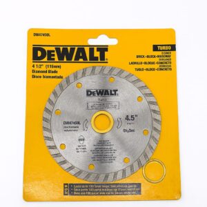 DISCO CORTE SECO TURBO 4-1/2" DEWALT