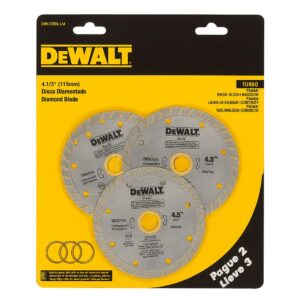 SET DISCO CORTE CERAMICA SEG TURBO 4-1/2