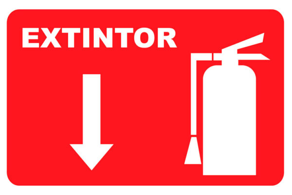 ROTULO VINIL "USO INSTRUCCION EXTINTOR"
