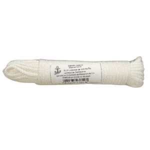 CORDEL NYLON 1/4" - 6mm X 10MTS BLANCO