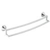 TOALLERO BARRA DOBLE 18" CROMO ICON MOEN