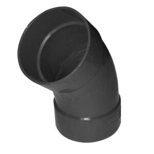 CURVA P.V.C. 8" X 45