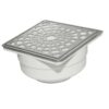 TAPON RESUMIDERO CUADRADO PLAST. BCO 5"