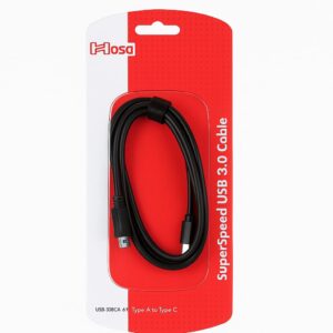 CABLE USB -A TIPO C 6 PIES HOSA