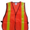 CHALECO DE SEGURIDAD NARANJA T-XL C/REFLECTIVO