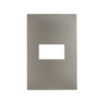 PLACA PLASTICA ALUMINIO 1 MODULO SIMON