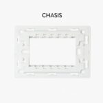 SOPORTE 3 MODULOS GRAFITO 25700-38 SIMON