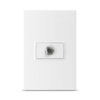TOMA TV COAXIAL BLANCO SIMON