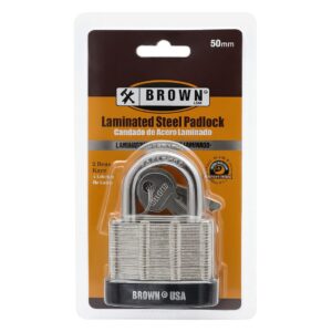 CANDADO 50MM ACERO LAMINADO BRL0050