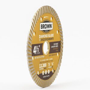 DISCO CORTE CERAMICA CONT. 4-1/2" TURBO