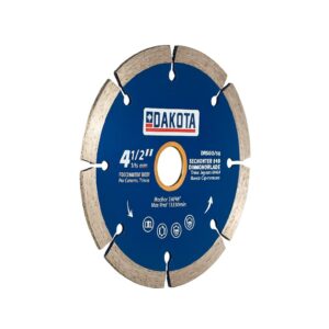 DISCO CORTE CERAMICA SEG. 4-1/2" DAKOTA