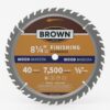 DISCO SIERRA 8-1/4" 40T BRTC282540 BROWN