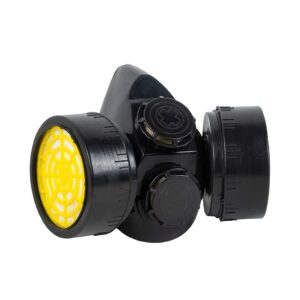 MASCARILLA 2 FILTROS QUIMICOS, POLVO, PARTICULAS