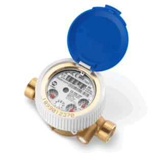 MEDIDOR DE AGUA BRONCE S/GLISERINA 1/2"