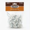 GRAPA PLASTICA T/REDONDA 7-10MM BROWN