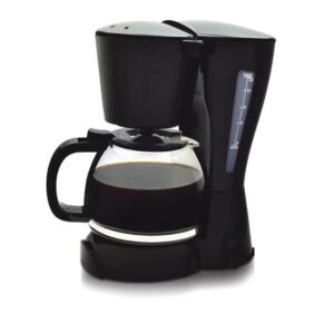 CAFETERA P/12 TAZAS NEGRA 1006