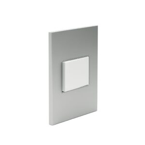 SWITCH SENCILLO 15A 3 VIAS BLANCO-PLATA