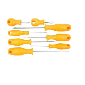 SET DESTORNILLADOR(8 PZAS) 4 PLANOS Y 4 PHILLIPS