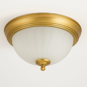 LAMPARA DE TECHO 2L DORADO 3104-0