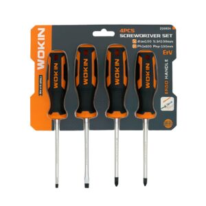 SET DESTORNILLADOR(4 PZAS) 2 PLANO Y 2 PHILLIPS