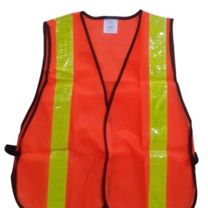 CHALECO DE SEGURIDAD NARANJA T-XL C/REFLECTIVO