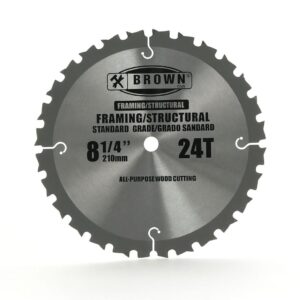 DISCO SIERRA 8-1/4" 24T BRTC282524 BROWN