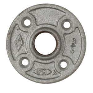 FLANGE GALVANIZADO AL PISO 3/4" CHINO