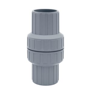 VALVULA CHEQUE VERTICAL PVC 3/4" LISA