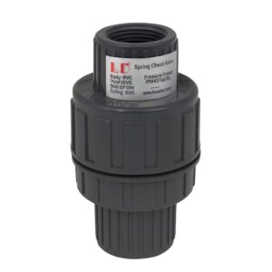 VALVULA CHEQUE VERTICAL PVC 1-1/4" C/ROS