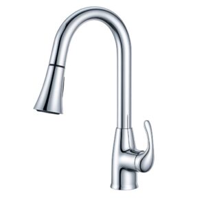 MEZCLADOR FREG. C/SPRAY CROMADO M/LEVER