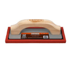 LLANA ALBAÑIL GOMA C/MANGO 9-1/2” x 9-3/4” x 1/2”