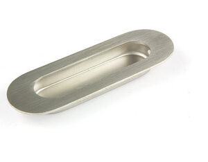 HALADERA EMBUTIR OVALADA 120 X 40MM A/I