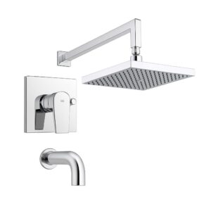 MEZCLADOR DUCHA TINA KLIP MONO CROMO GEN